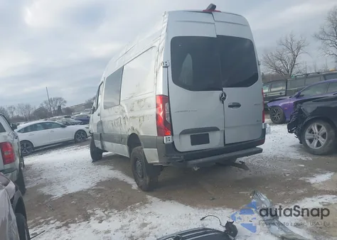 2024 Mercedes-Benz Sprinter 2500 Standard Roof 4-Cyl Diesel Ho из США, поврежденный, VIN W1W4NBVY5RP644115